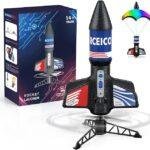 Rocket Launcher, 200 Feet of Flight Altitude, Model Rocket Kits with Launch Set, Ultra-high Flying Rocket, Rocket Toy, Outdoor Toys for Ages 8-13, Birthday Gift for Kids Boys & Girls