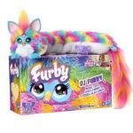 Furby DJ Furby Rainbow Electronic Plush Toy for Girls & Boys, Holiday Gifts for Kids, 6 and up