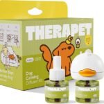 TherapetMD 60-Day Dog Calming Diffuser - for Stress, Destructive Behavior, Pee Accidents, Separation Anxiety, Barking, Aggression & Chewing - 60-Day Refill Included - Packaging May Vary