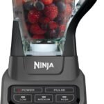 Ninja Professional Blender | Smoothie Blending, Drink Mixer, Grinder, Ice Crusher, Frozen Fruit Blending | 1000W Power, Total Crushing Technology, XL 72-oz. Pitcher | Black & Grey | BL610