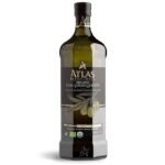 Atlas Organic Extra Virgin Olive Oil, Moroccan, High Polyphenol, 1 L | Cold Pressed EVOO With High Smoke Point, Trusted By Award-Winning Chefs, One Family Farm, Polyphenol-Rich & Smooth Finish