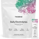 THORNE - Daily Electrolytes - Zero Sugar & Low-Calorie Electrolyte Powder Drink Mix - Flavors Derived from Natural Sources - NSF Certified for Sport - Watermelon - 30 Stick Packs